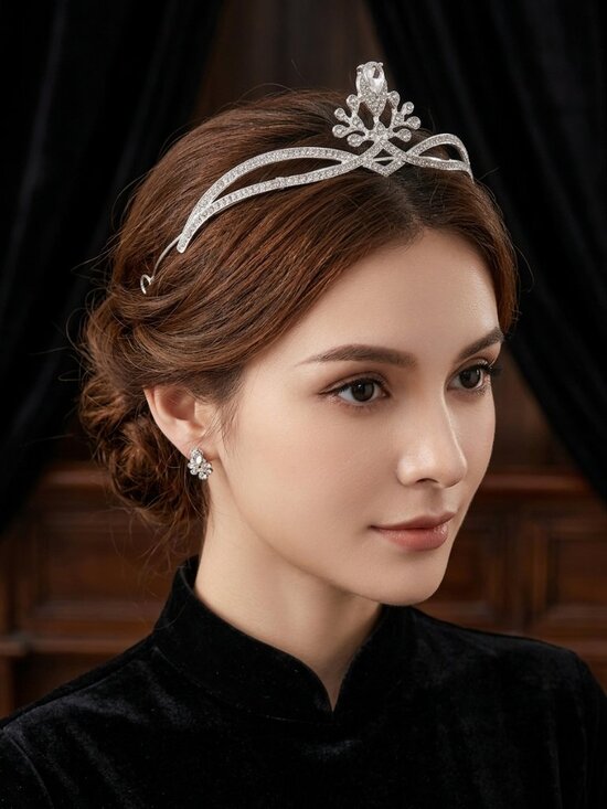 Crown for Women Crystal Princess Tiaras Rhinestone Queen
